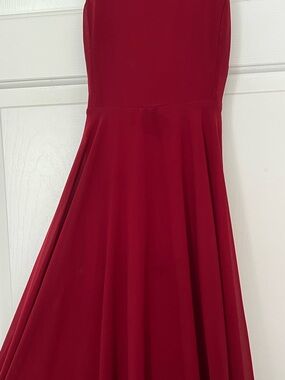 leshop Red Maxi Dress